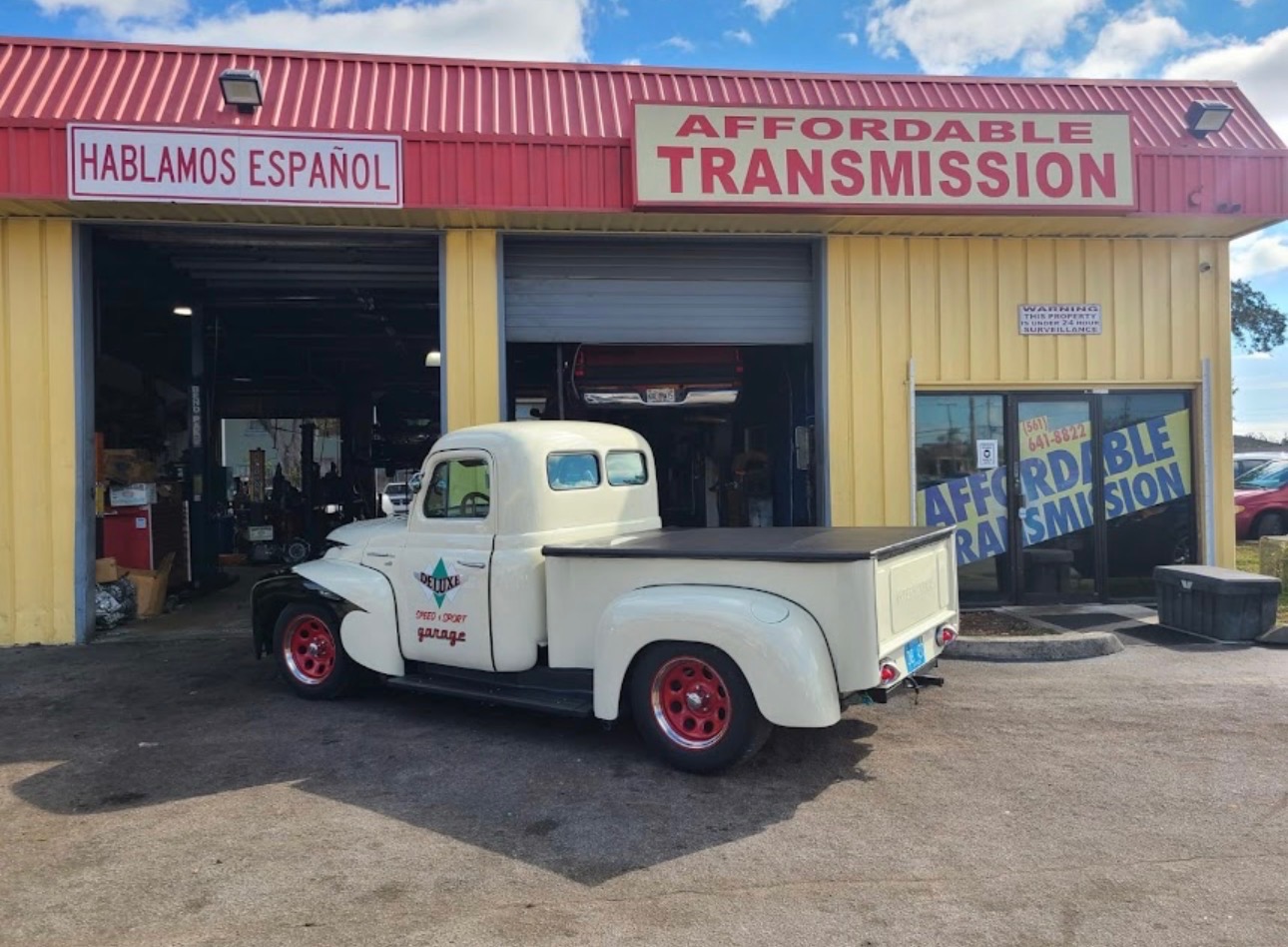 Affordable Transmission storefront in West Palm Beach, FL